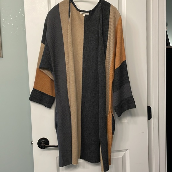 NWOT Baevely Colorblock Cardigan. Purchased from Vici “First signs of fall” - Picture 3 of 7